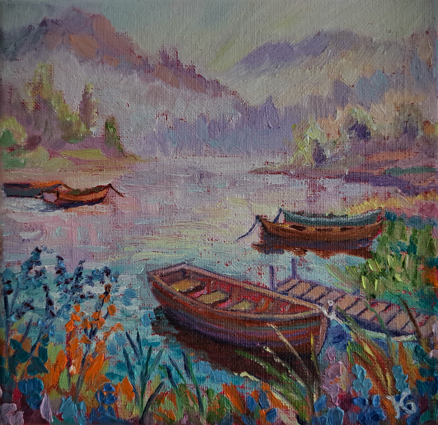 Misty Lake