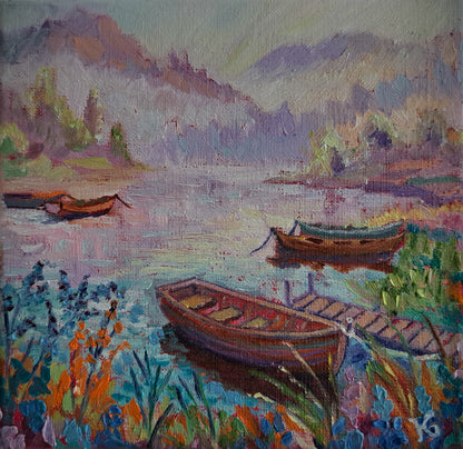 Misty Lake